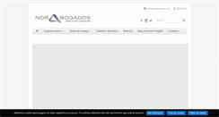 Desktop Screenshot of norabogados.com